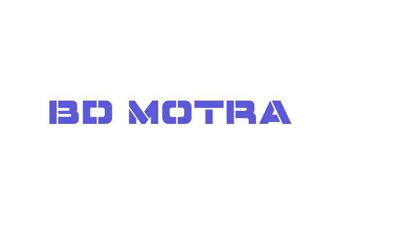 BD Motra Font Download