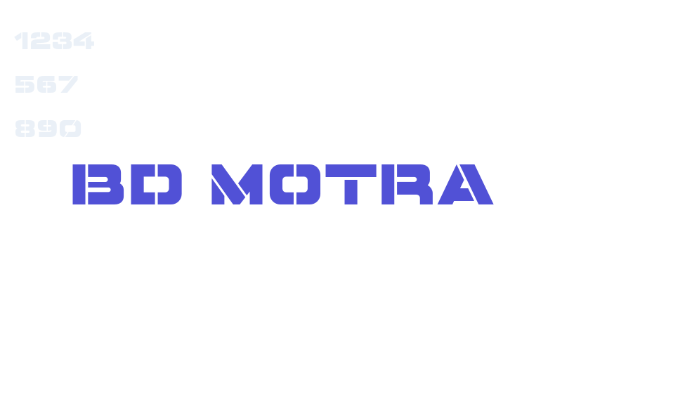 BD Motra-font-download