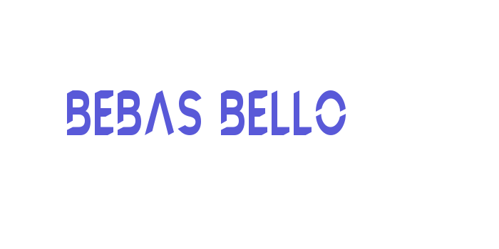 BEBAS BELLO Font Download