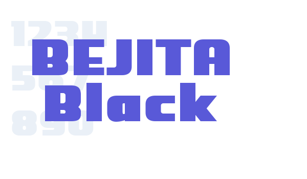 BEJITA Black Font