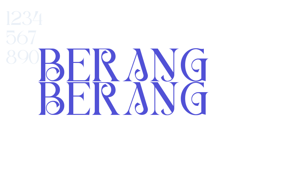 BERANG BERANG-font-download