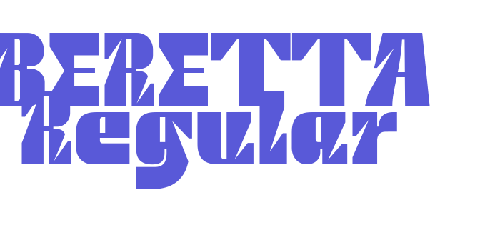 BERETTA Regular Font Download