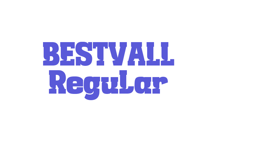 BESTVALL Regular Font Download