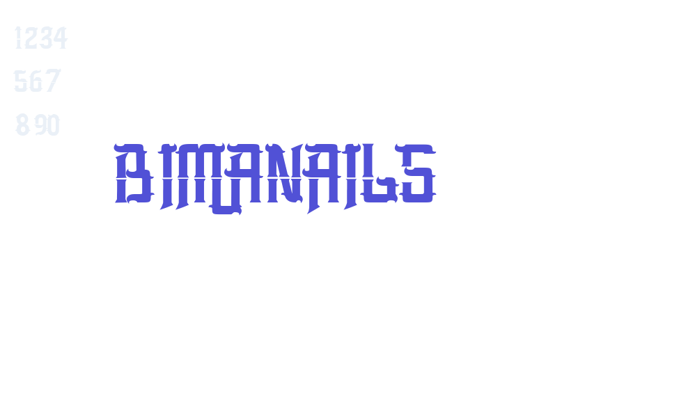 BIMANAILS-font-download