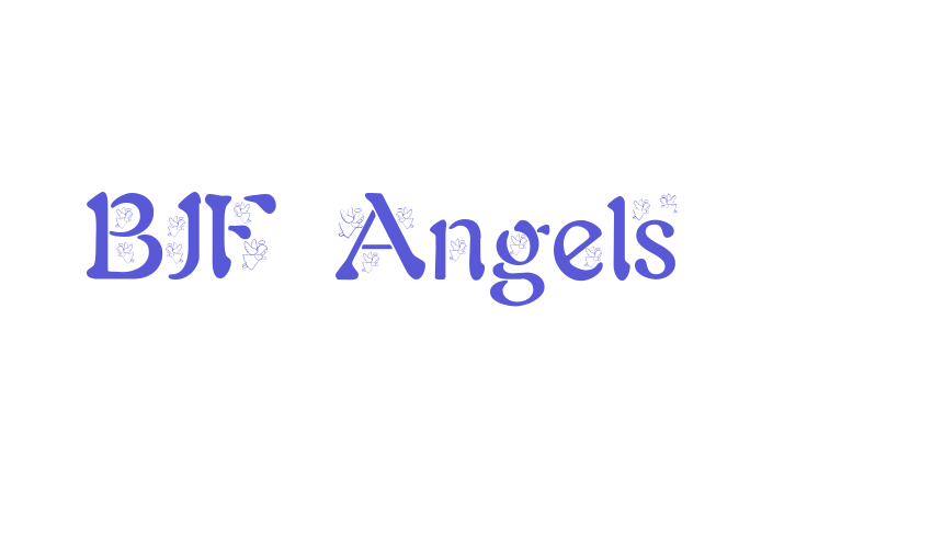 BJF Angels Font