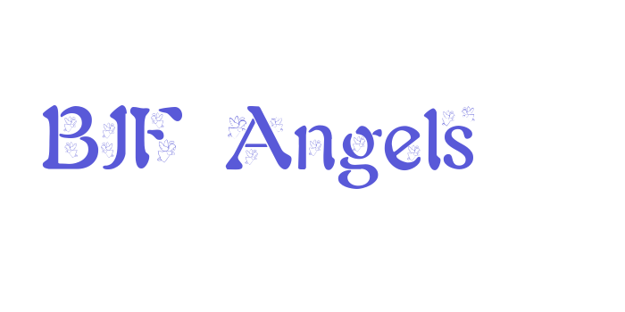 BJF Angels Font Download