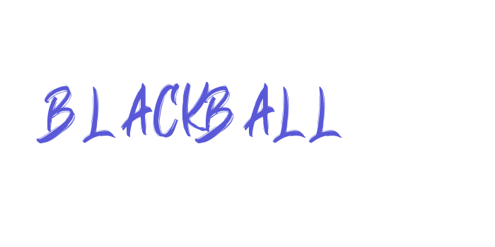 BLACKBALL Font Download