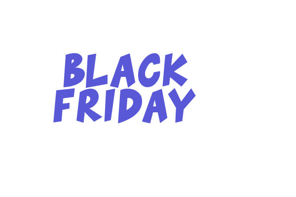 BLACK FRIDAY Font