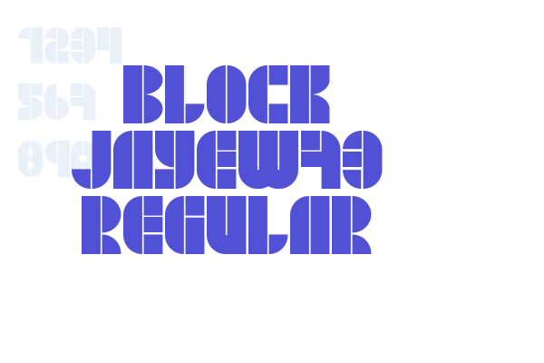 BLOCK JayeW73 Regular