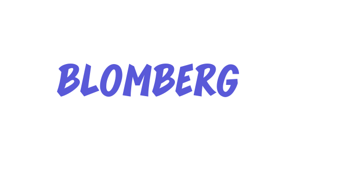 BLOMBERG Font Download