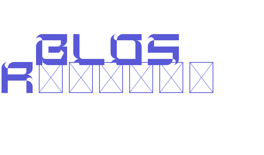 BLOS Regular Font Download