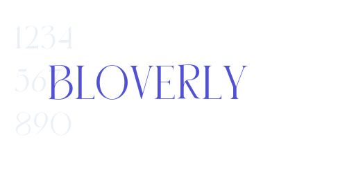 BLOVERLY-font-download