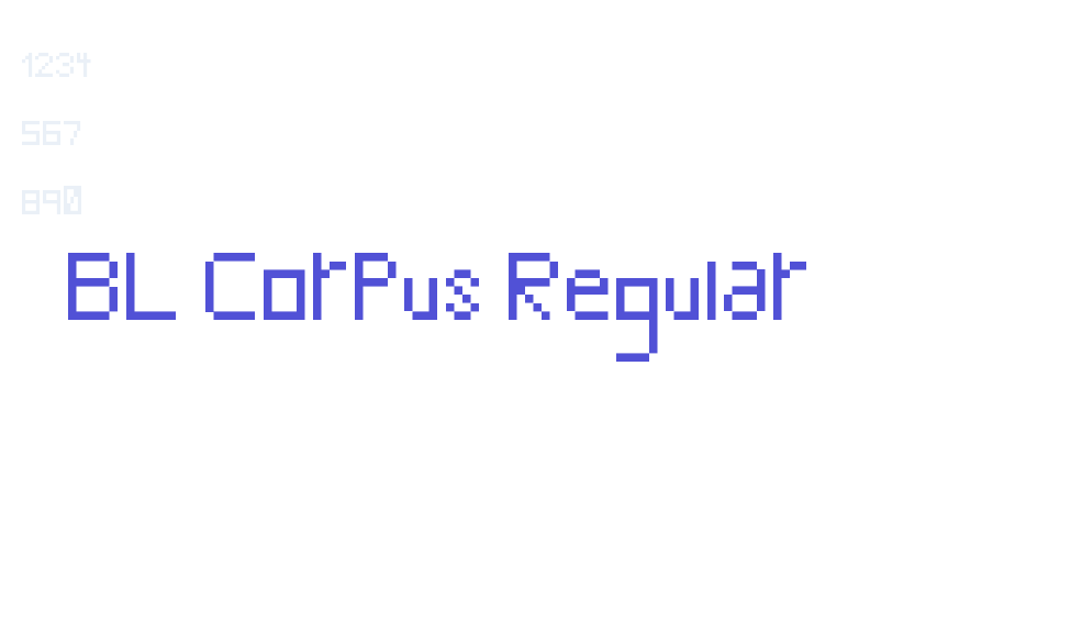 BL Corpus Regular-font-download