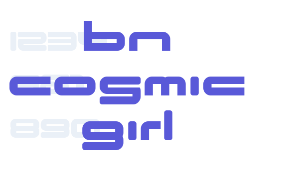 BN Cosmic Girl Font