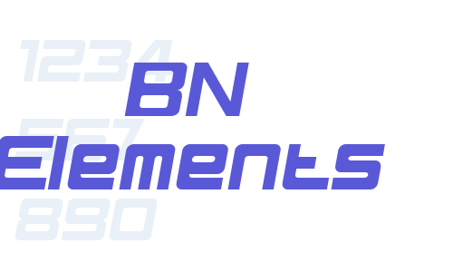 BN Elements Font Download