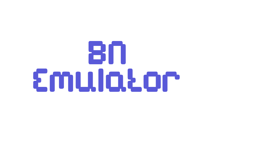 BN Emulator Font Download