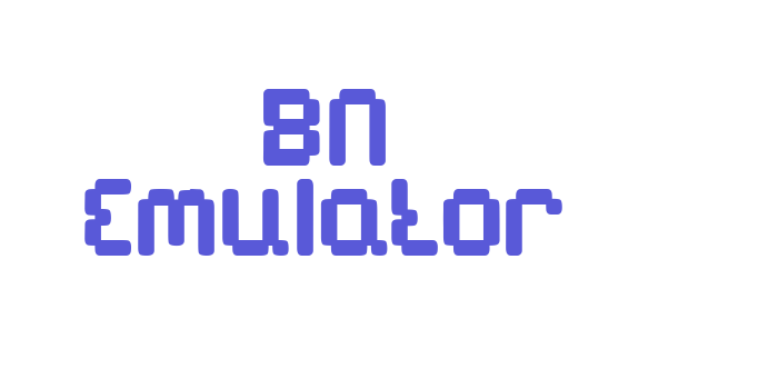 BN Emulator Font Download