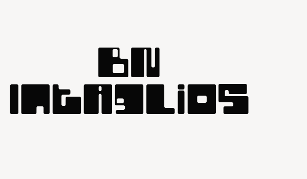 BN Intaglios Font