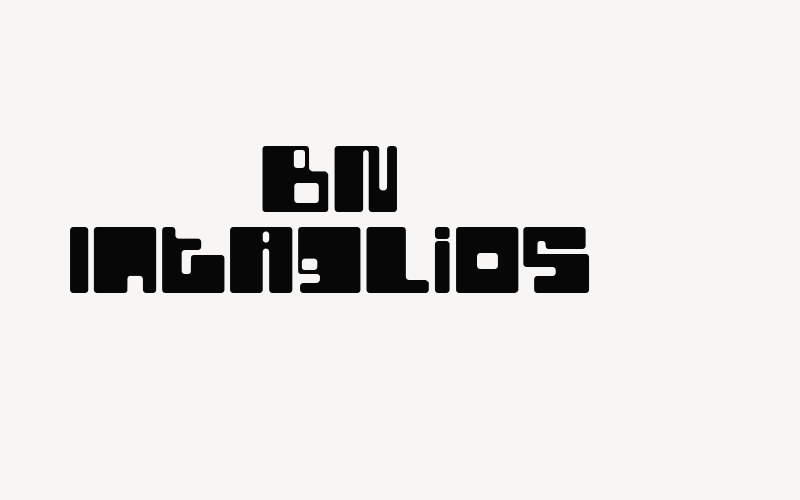 BN Intaglios Font