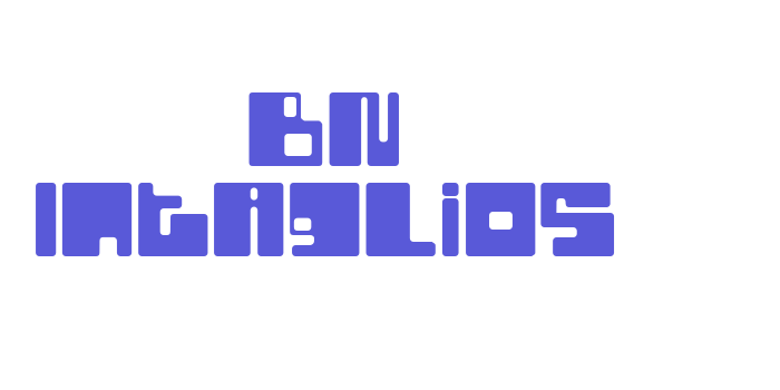 BN Intaglios Font Download