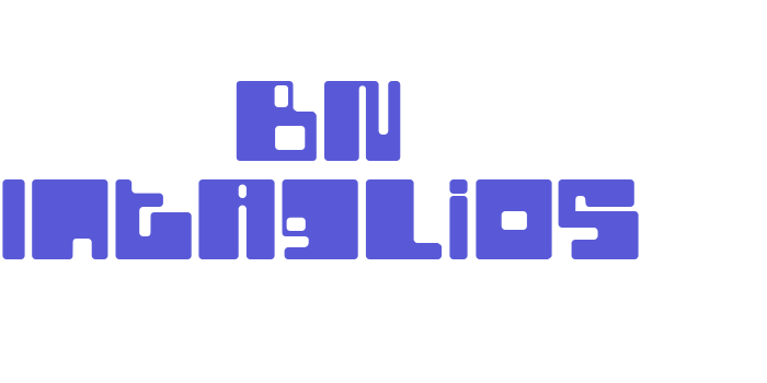 BN Intaglios Font