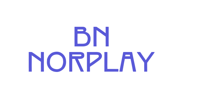 BN Norplay Font Download