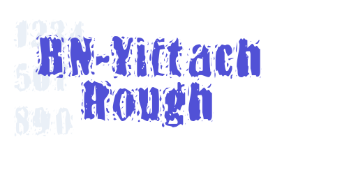 BN-Yiftach Rough-font-download