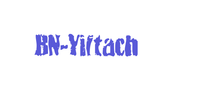 BN-Yiftach Font Download