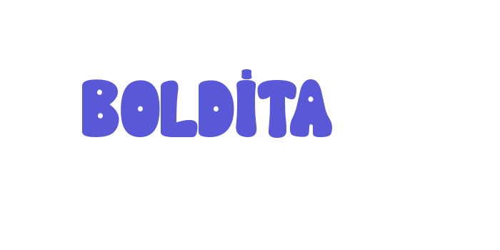 BOLDITA Font