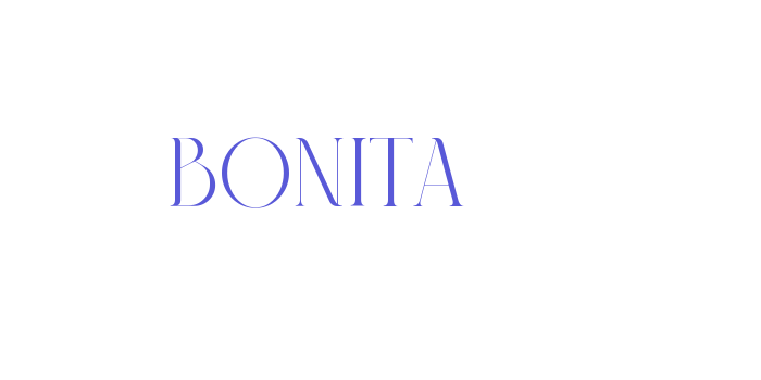 Download BONITA Font