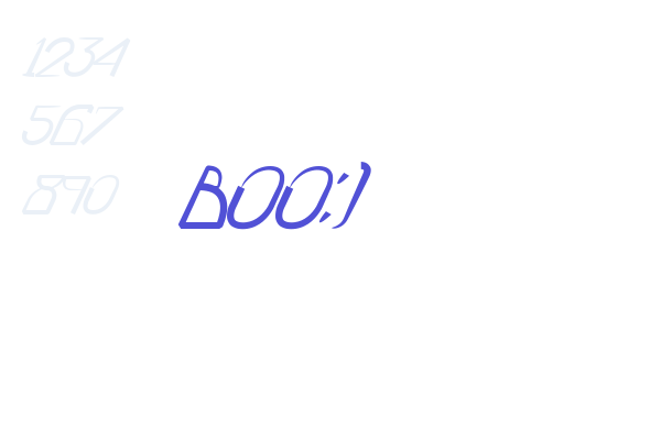 BOO:) Font Download