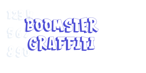 BOOMSTER Graffiti-font-download