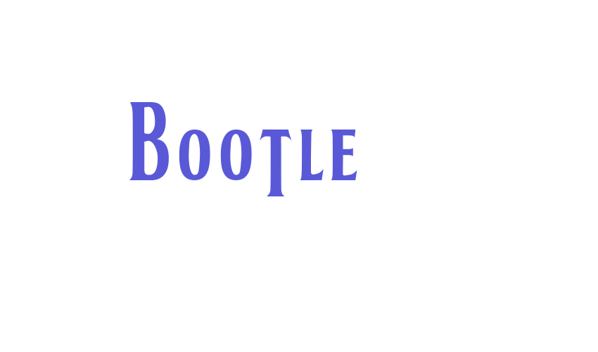 BOOTLE Font Download