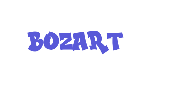 BOZART Font