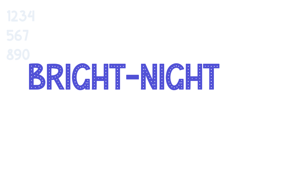 BRIGHT-NIGHT-font-download