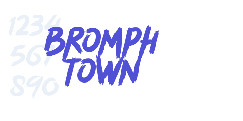 BROMPH TOWN-font-download