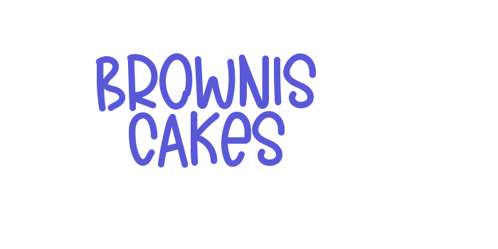 BROWNIS CAKES Font Download