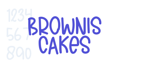 BROWNIS CAKES-font-download