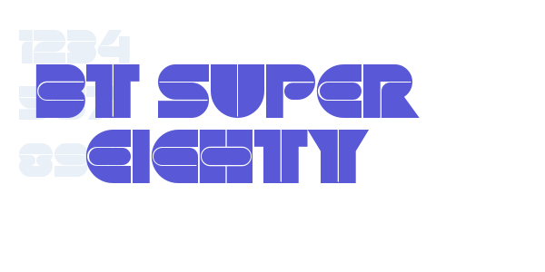 BT Super Eighty font free