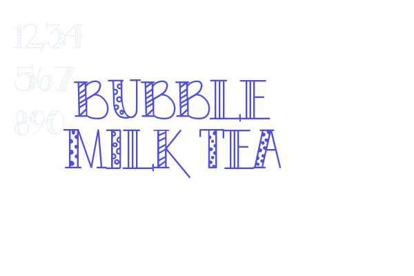BUBBLE MILK TEA