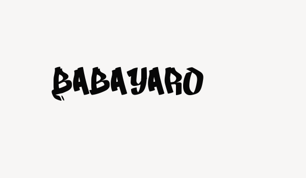 Babayaro Font