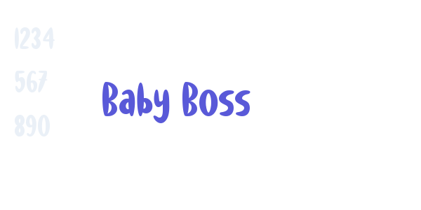 Baby Boss font free