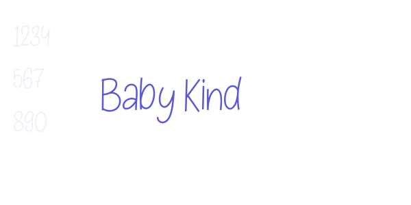 Baby Kind font