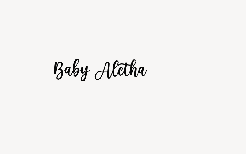 Baby Aletha Font