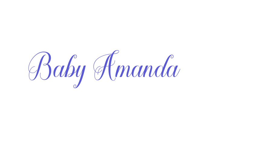 Baby Amanda Font Download