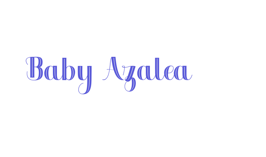 Baby Azalea Font Download