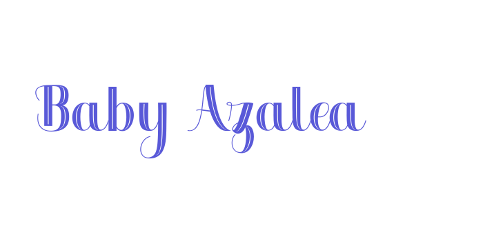 Baby Azalea Font Download