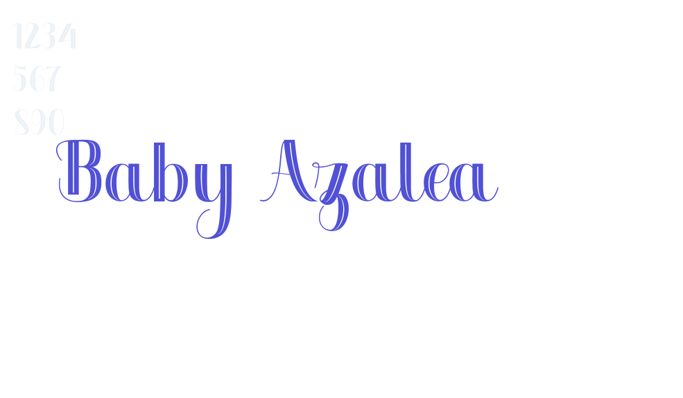 Baby Azalea-font-download