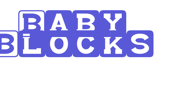 Baby Blocks Font Download