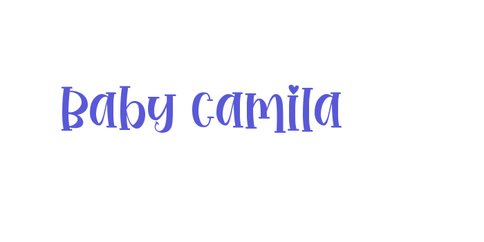 Baby Camila Font Download